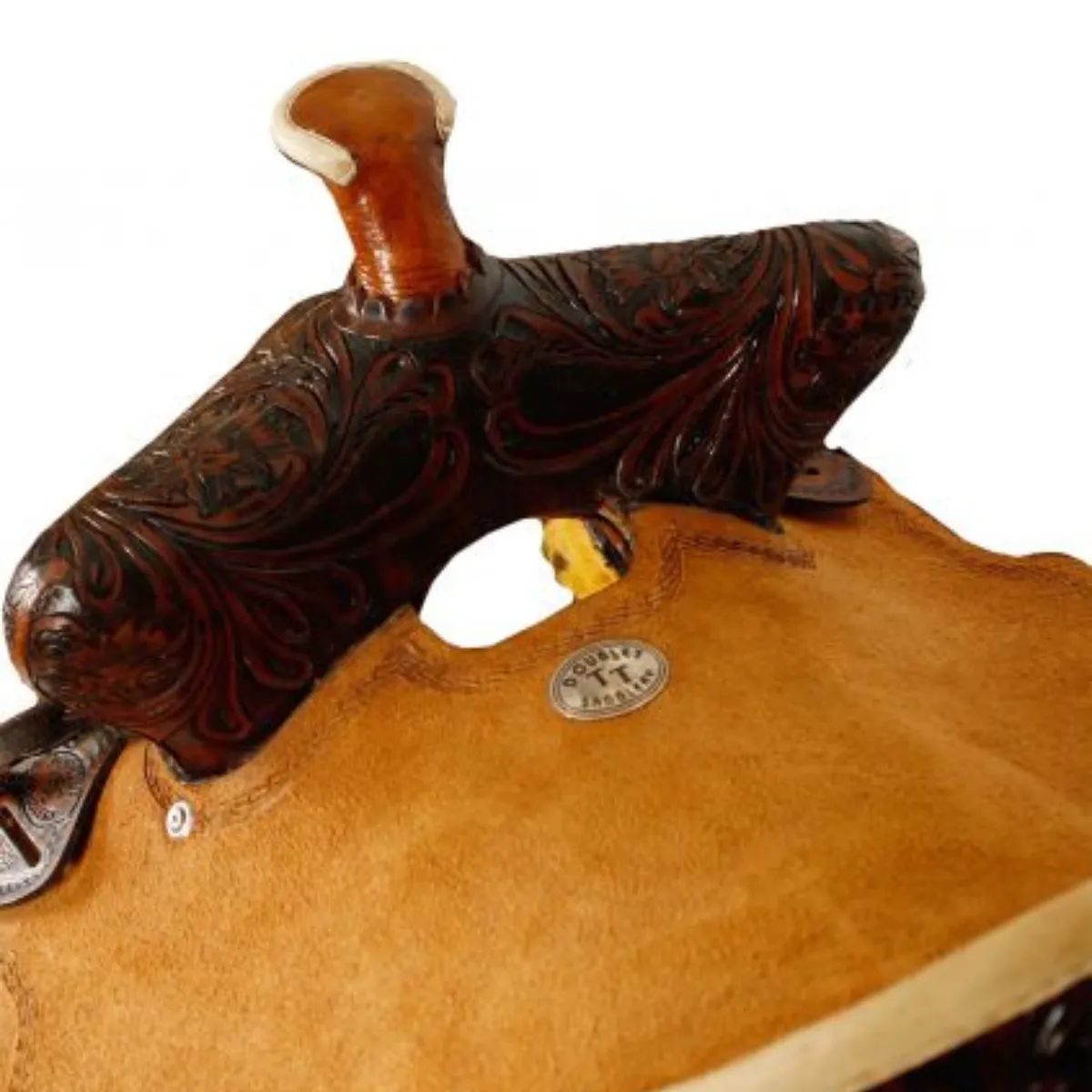 12", 13" DOUBLE T YOUTH BEAR TRAP STYLE SADDLE
