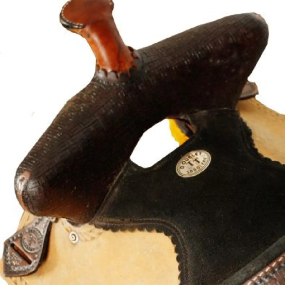 12" DOUBLE T YOUTH BEAR TRAP STYLE SADDLE