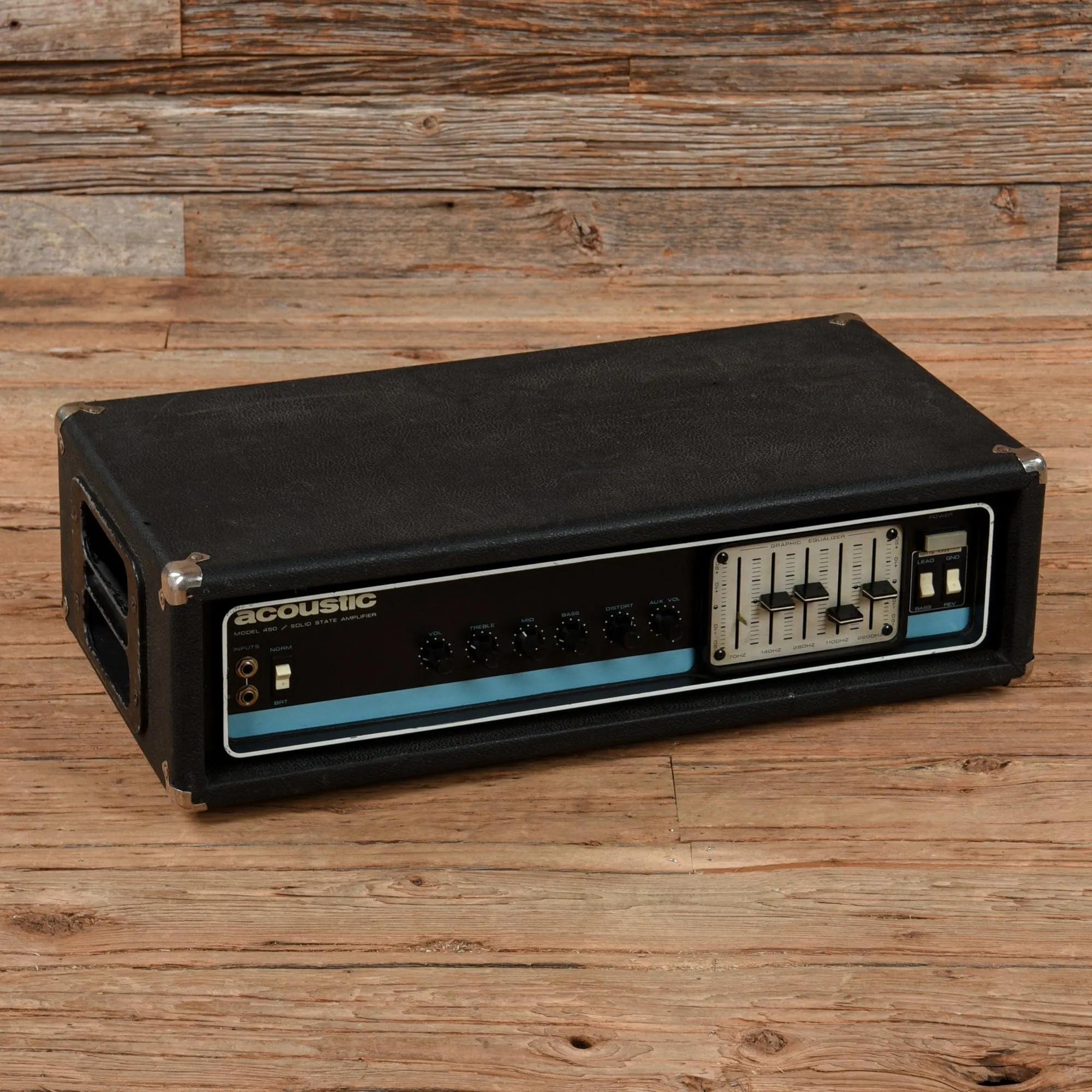 Acoustic 450 170-Watt Bass Amp Head  1977