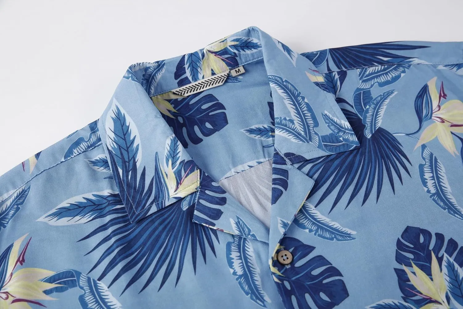 Alex Vando Mens Hawaiian Shirts Short Sleeve Summer Aloha Hawaii Shirts