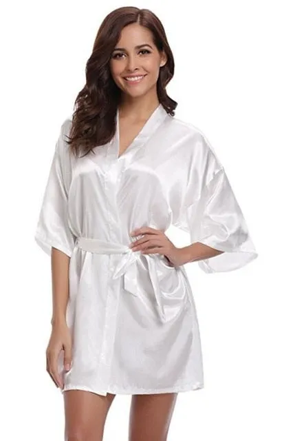 Amaris Silk Robe
