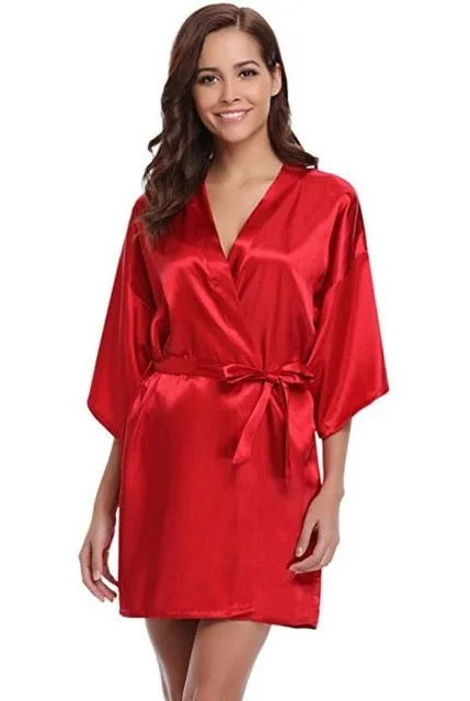 Amaris Silk Robe