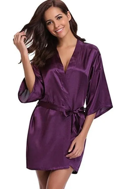 Amaris Silk Robe
