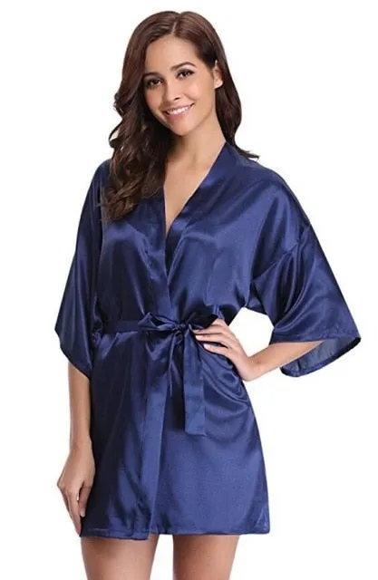 Amaris Silk Robe