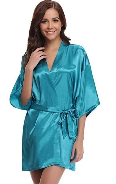 Amaris Silk Robe