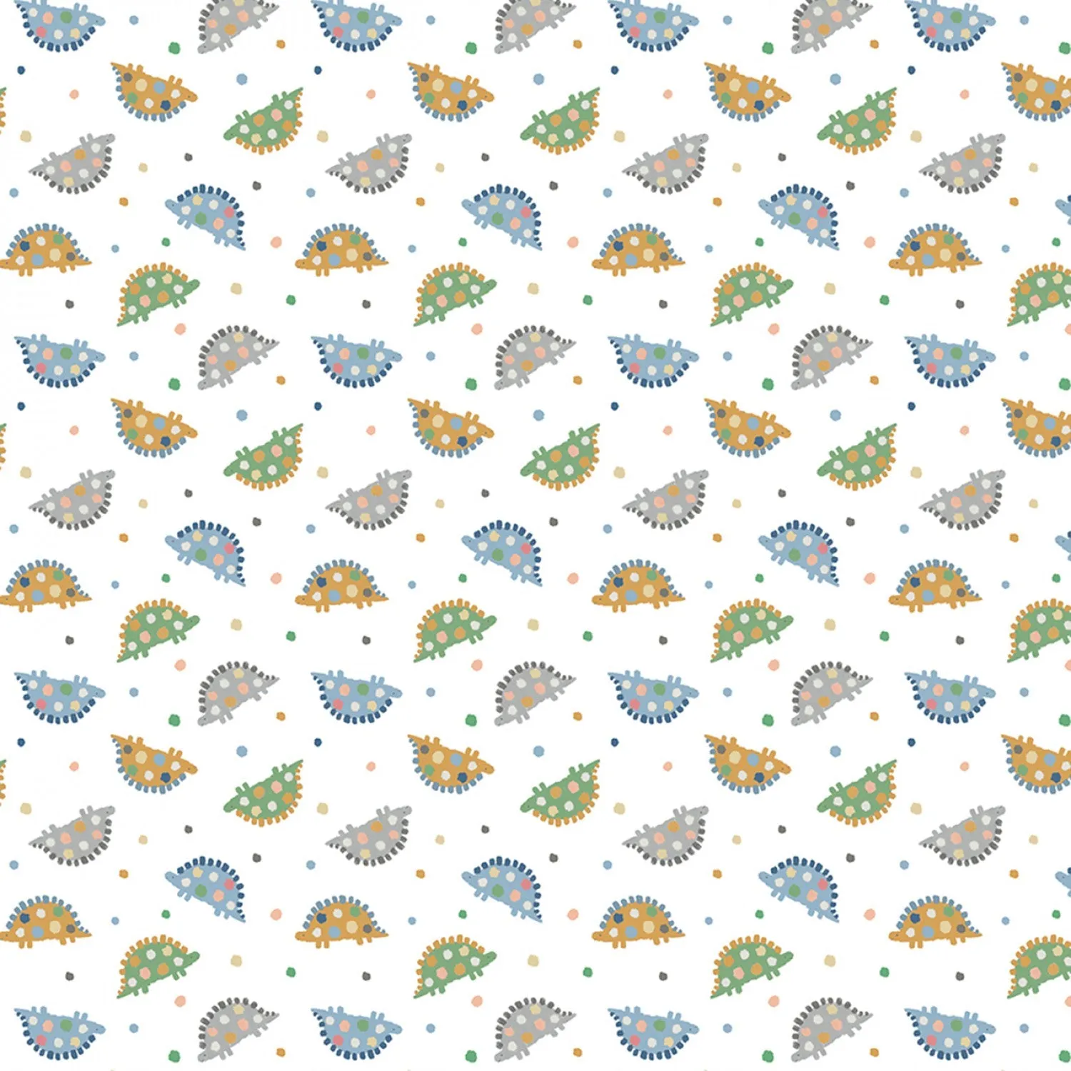 Baby Dino Comfort Flannel Fat Quarter Bundle (16pcs) from Benartex