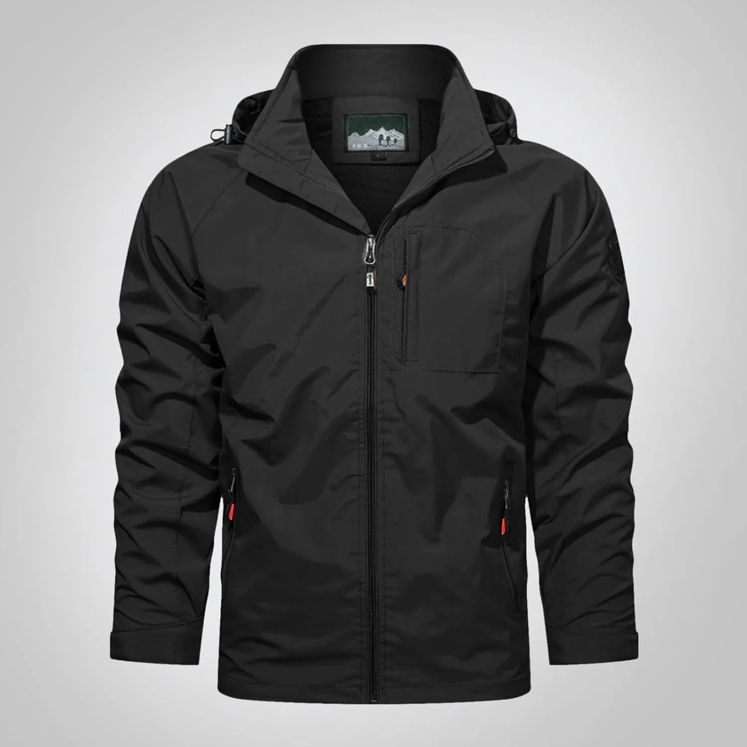 Baseball Clothes Rain Jacket for Men Lightweight Sport Jackets Mountain Hooded Coat Fall Hiking Fishing Coats