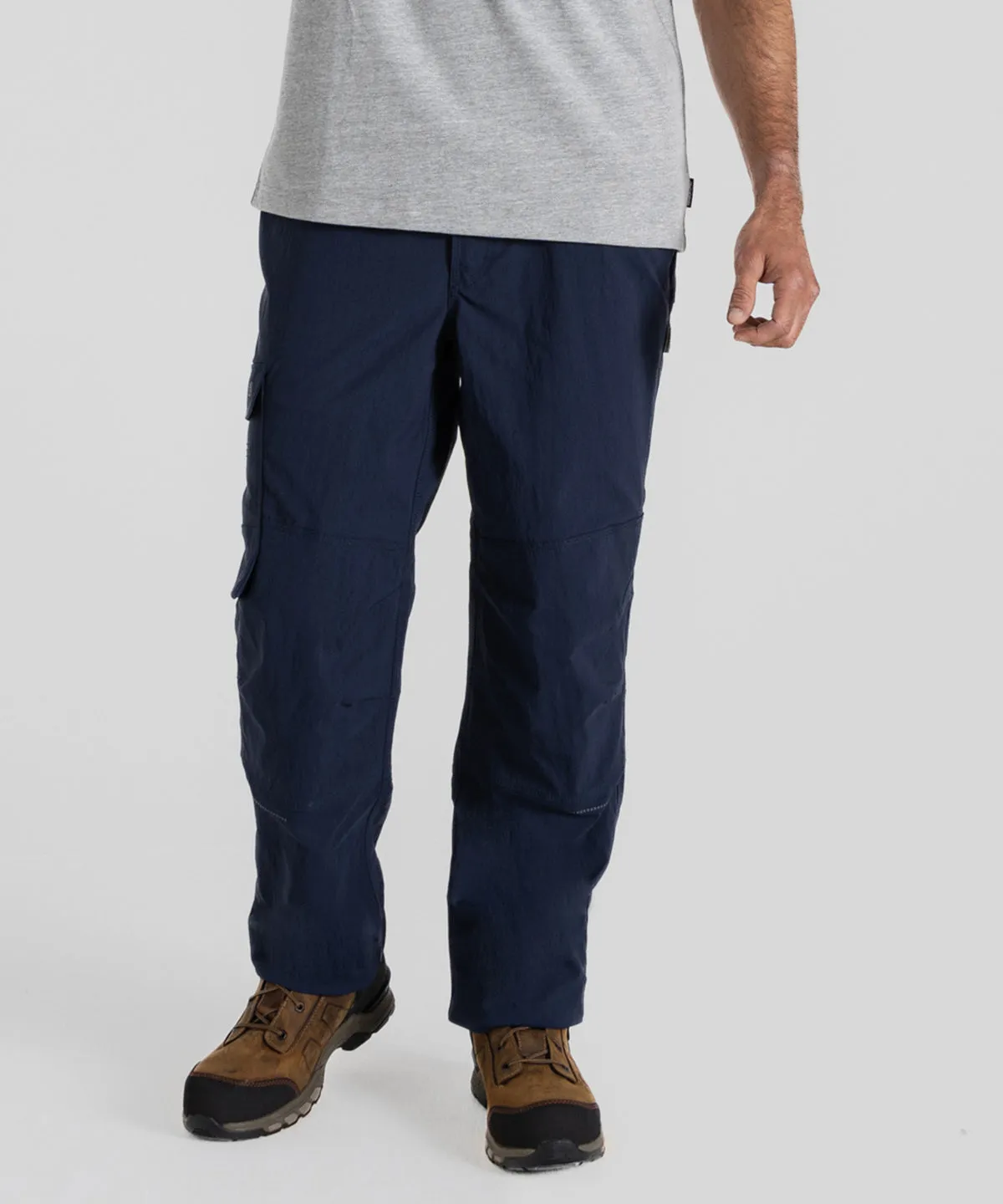 Black - Bedale stretch cargo workwear trousers