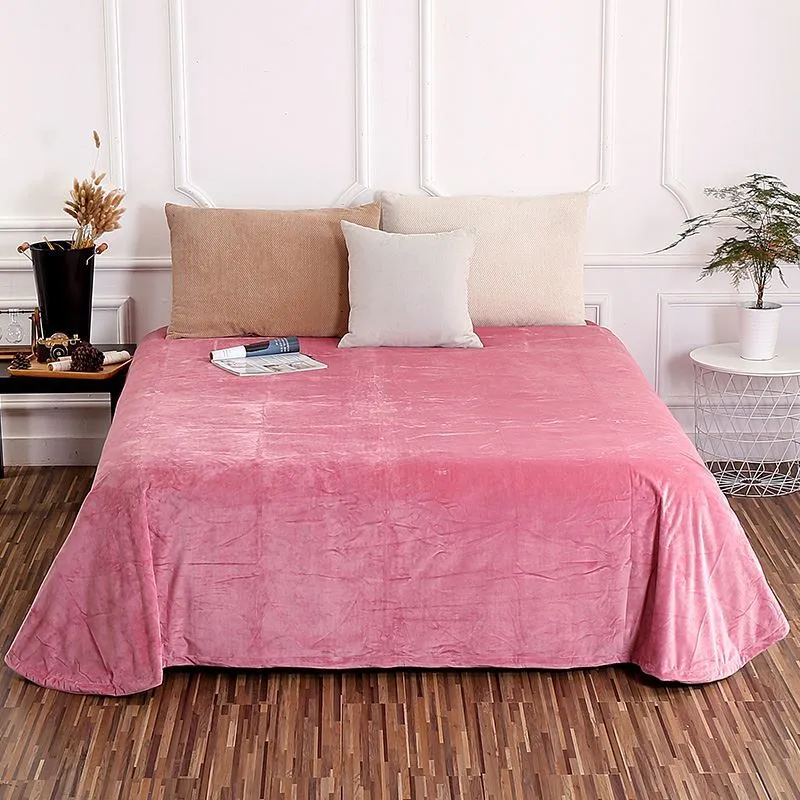 Coral flannel quilts