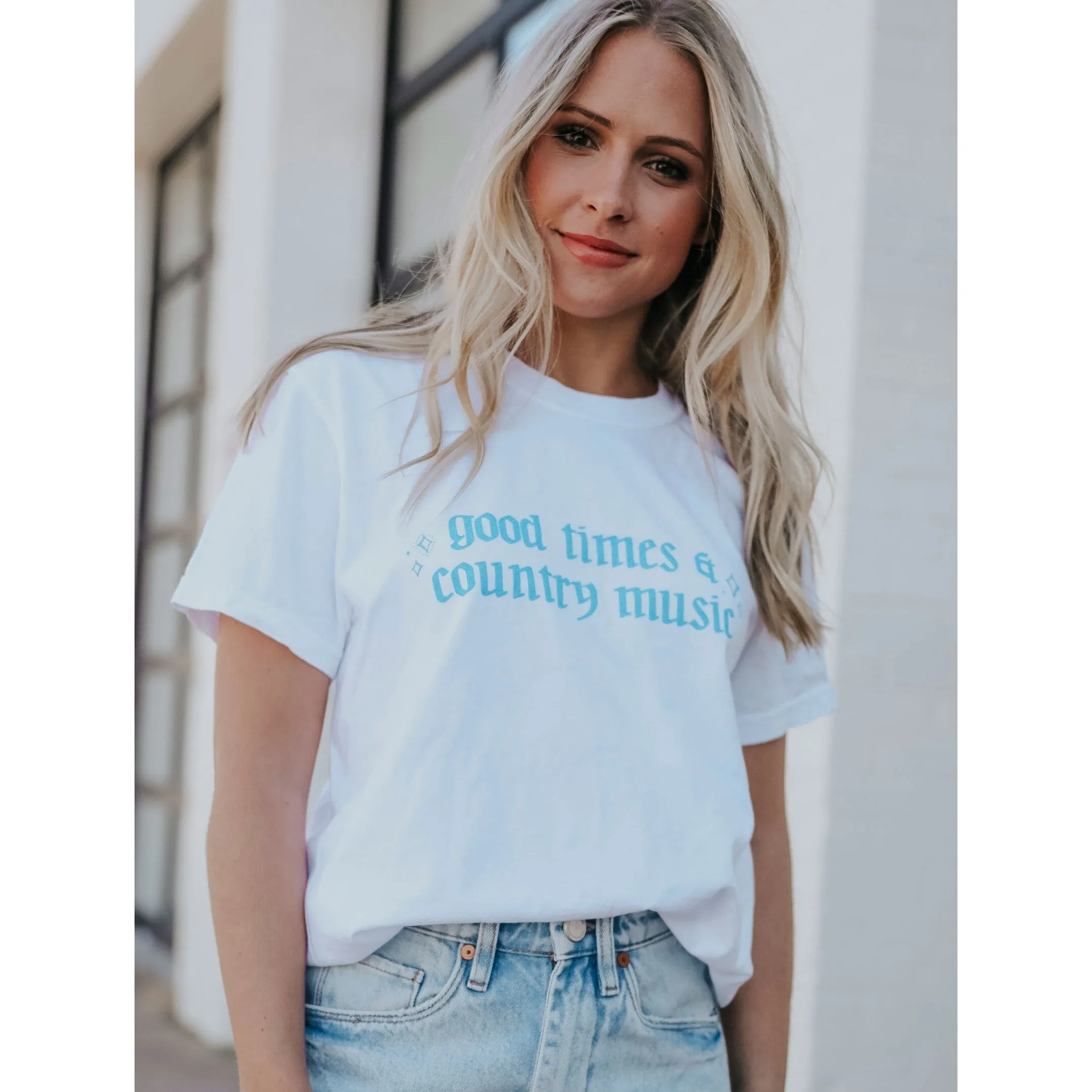 country music & immaculate vibes tee