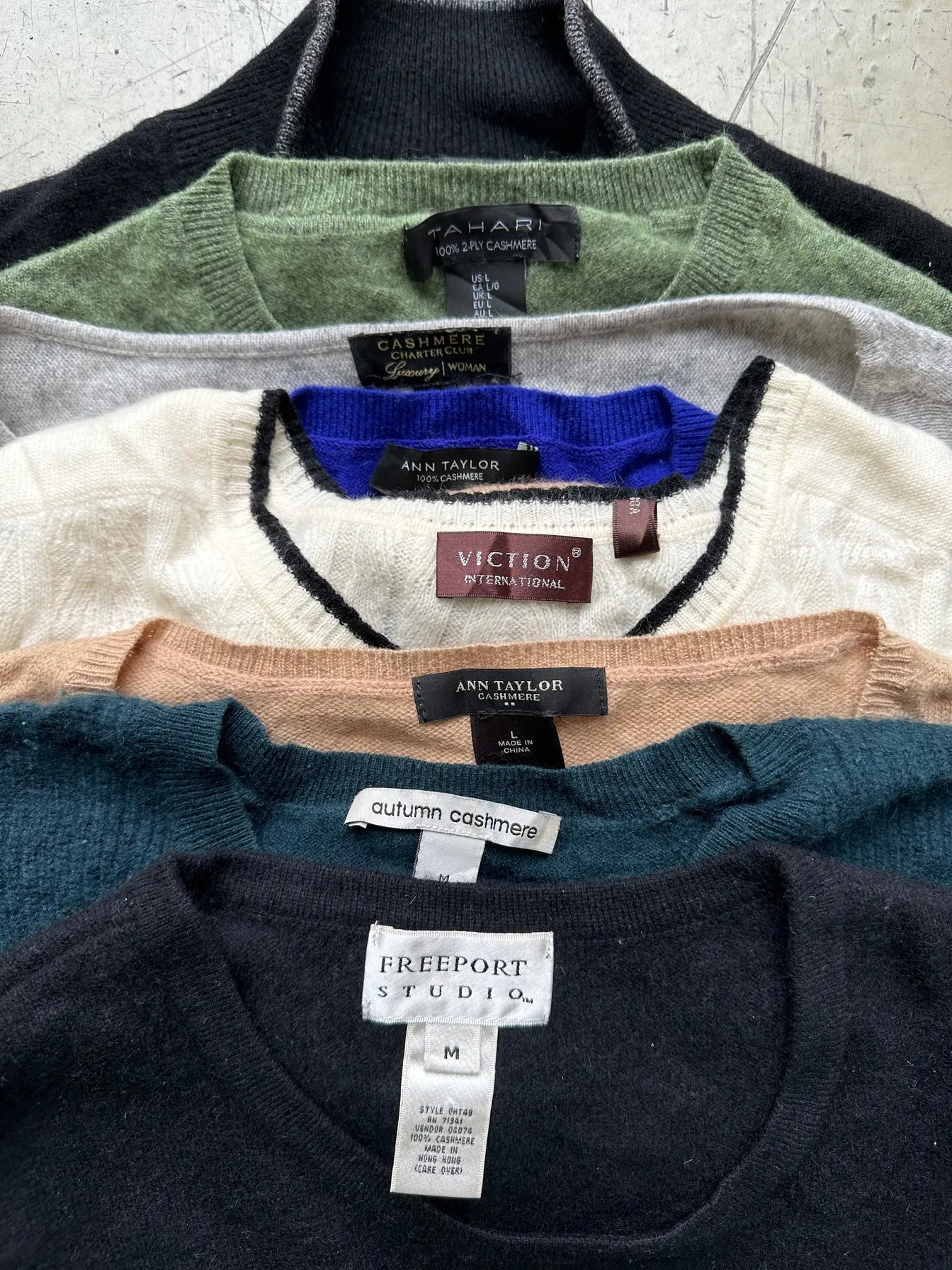 Fleek Credit Cashmere Mix - Vintage Wholesale