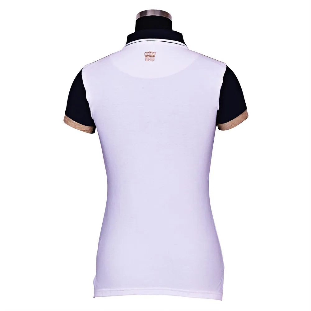 George H Morris Ladies Reserve Short Sleeve Polo Sport Shirt