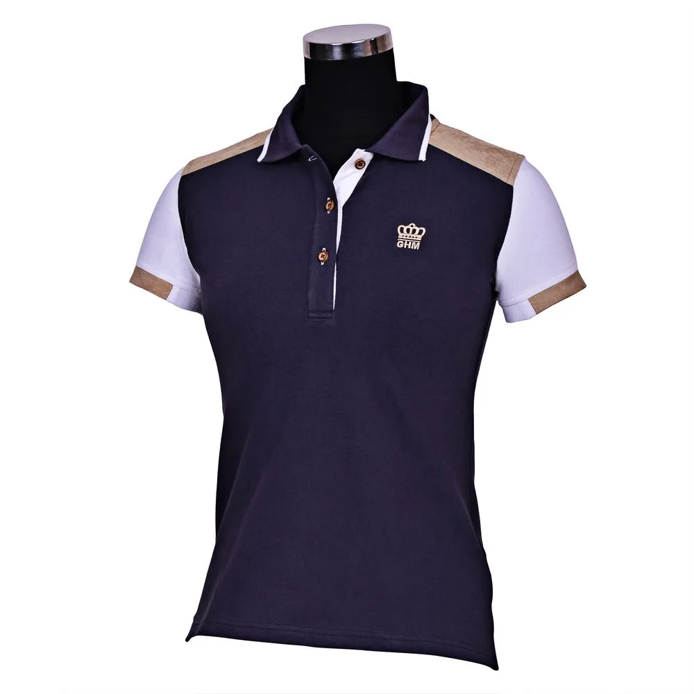 George H Morris Ladies Reserve Short Sleeve Polo Sport Shirt