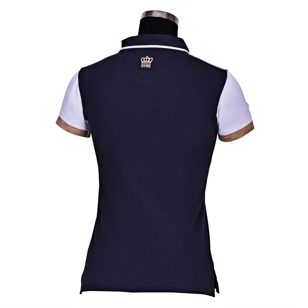 George H Morris Ladies Reserve Short Sleeve Polo Sport Shirt