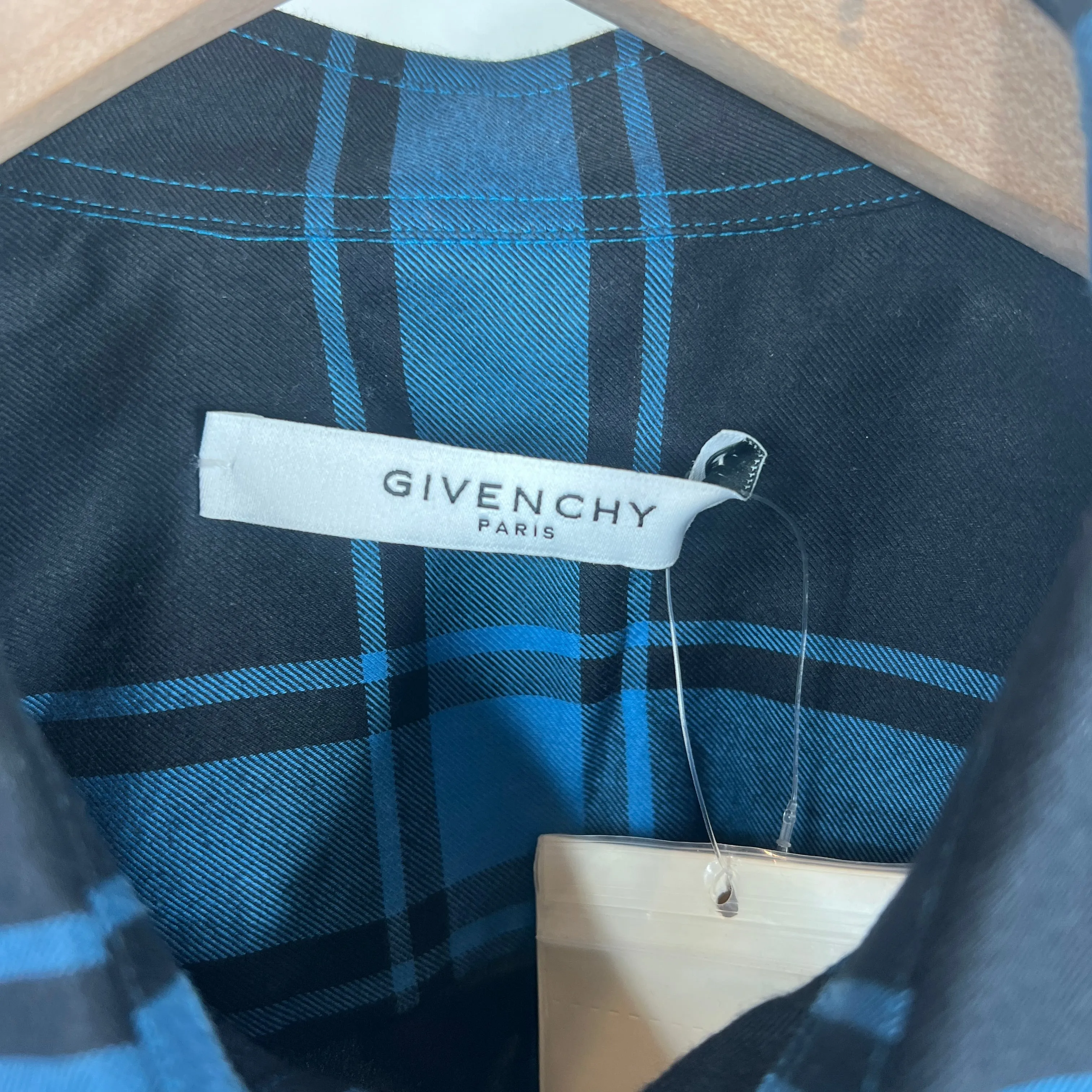Givenchy Blue Hybrid Flannel