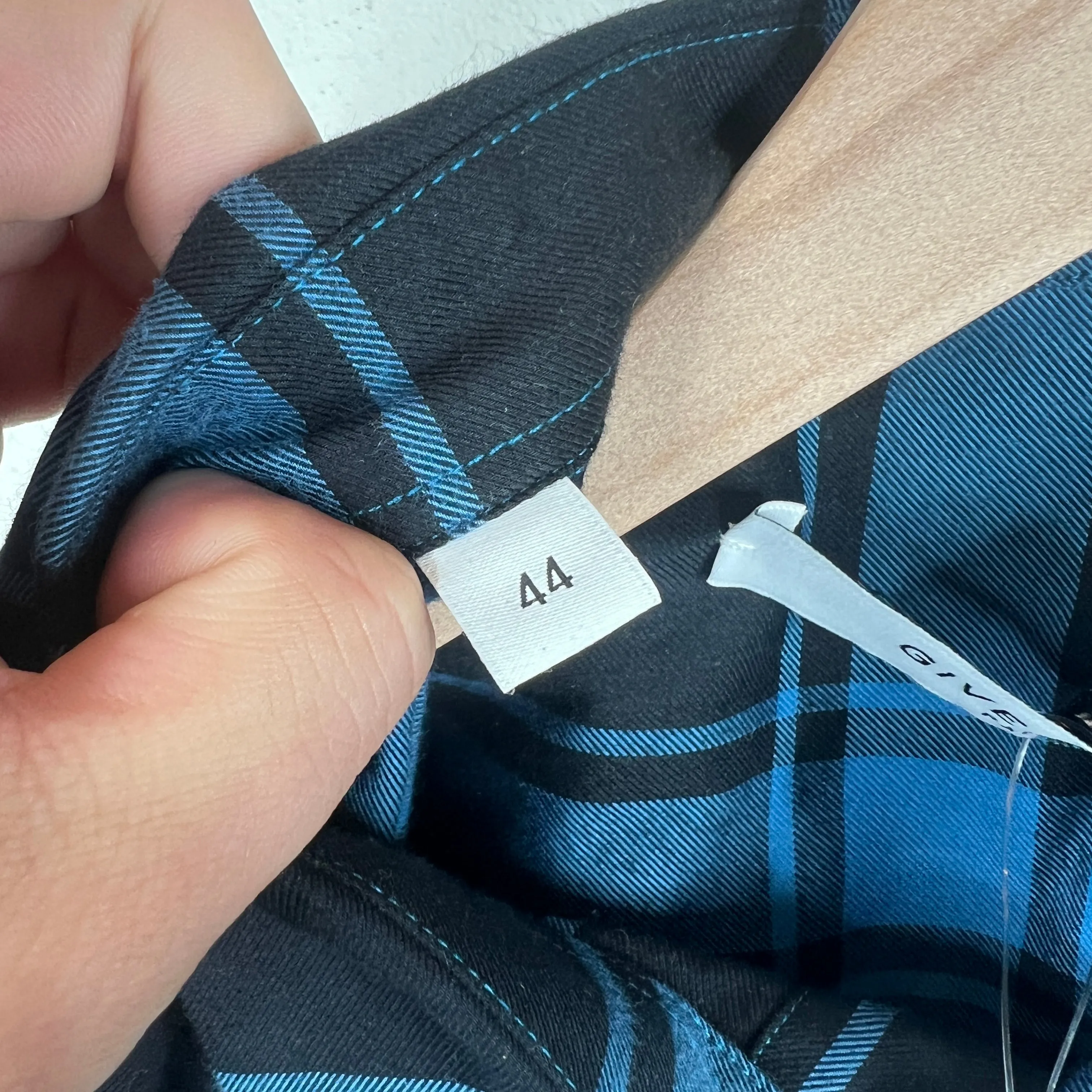 Givenchy Blue Hybrid Flannel