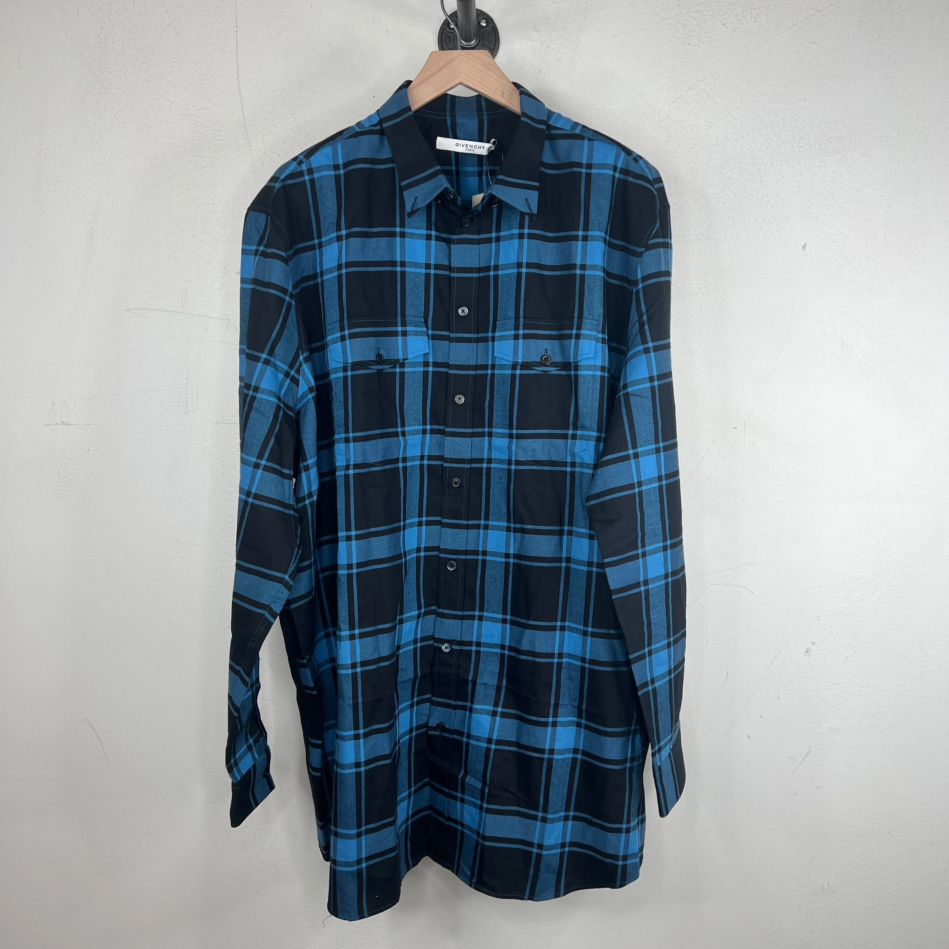 Givenchy Blue Hybrid Flannel