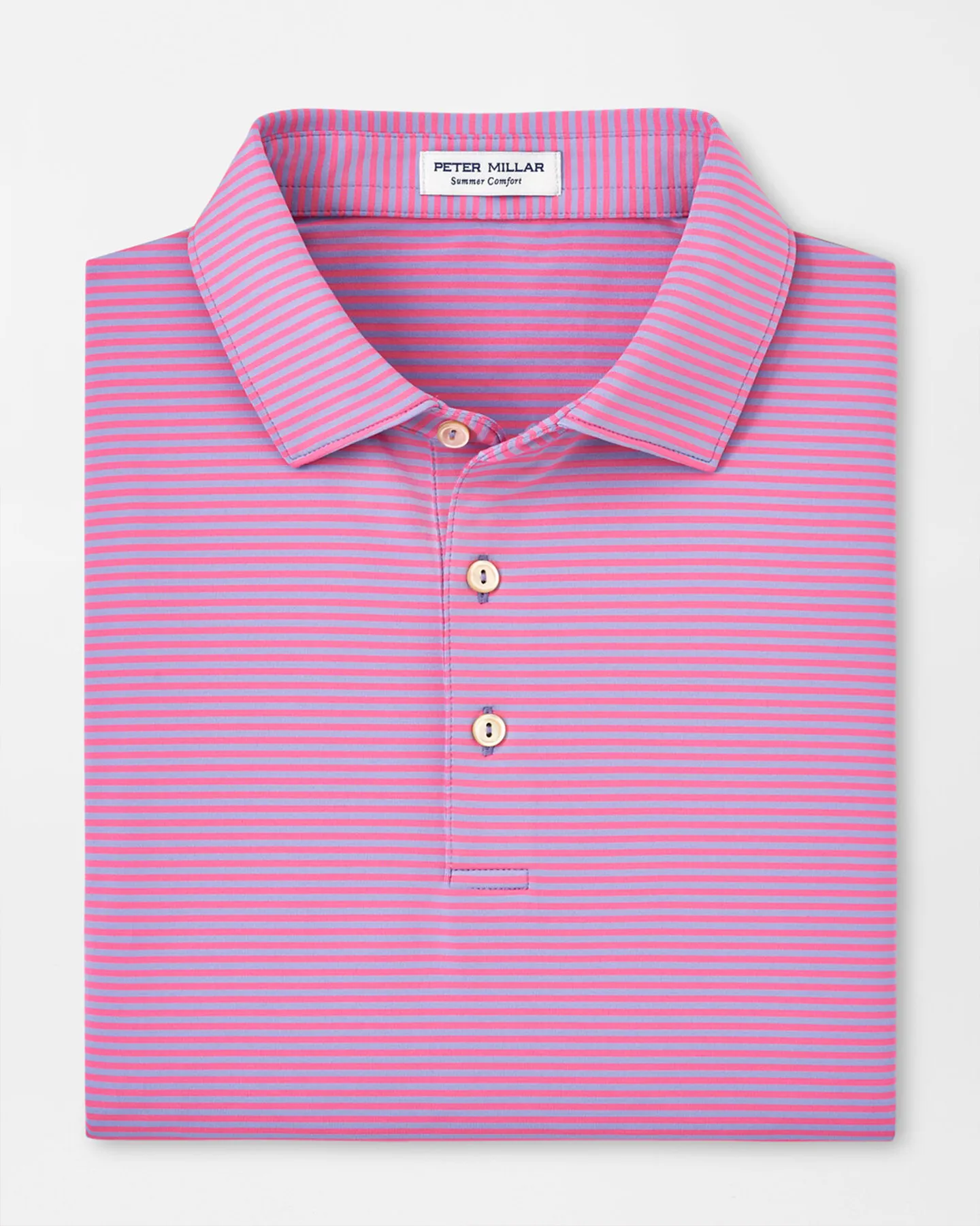 HALES PERFORMANCE JERSEY POLO - LAVENDER FOG
