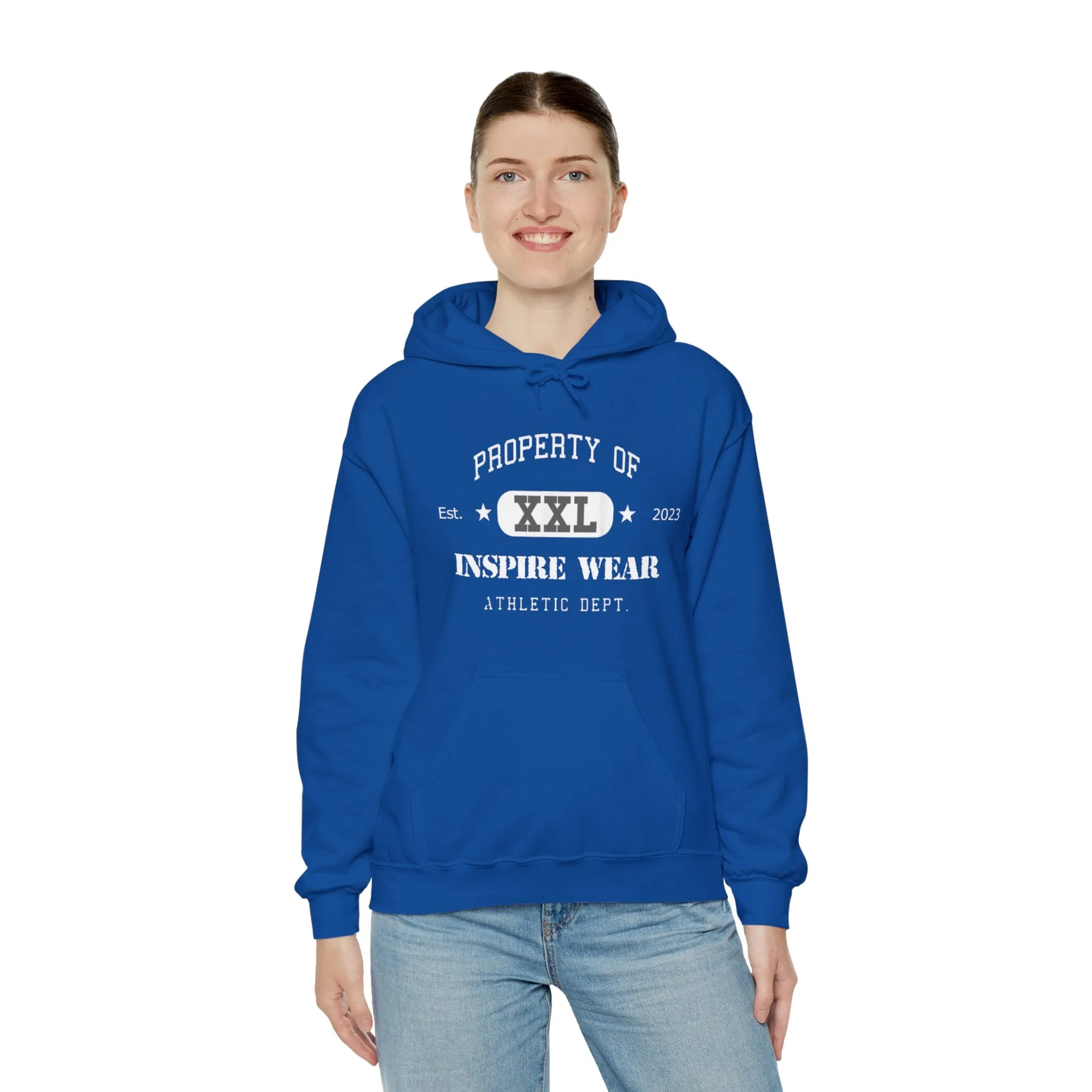 Inspire Wear Athletic Unisex Heavy Blend™ Hooded Sweatshirt