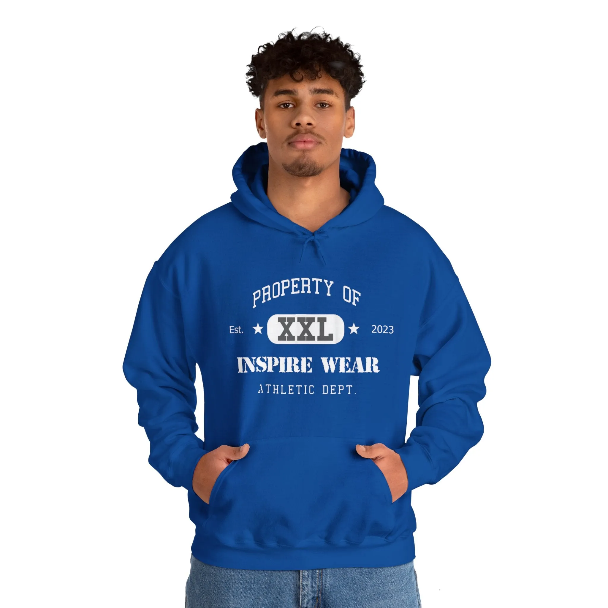 Inspire Wear Athletic Unisex Heavy Blend™ Hooded Sweatshirt