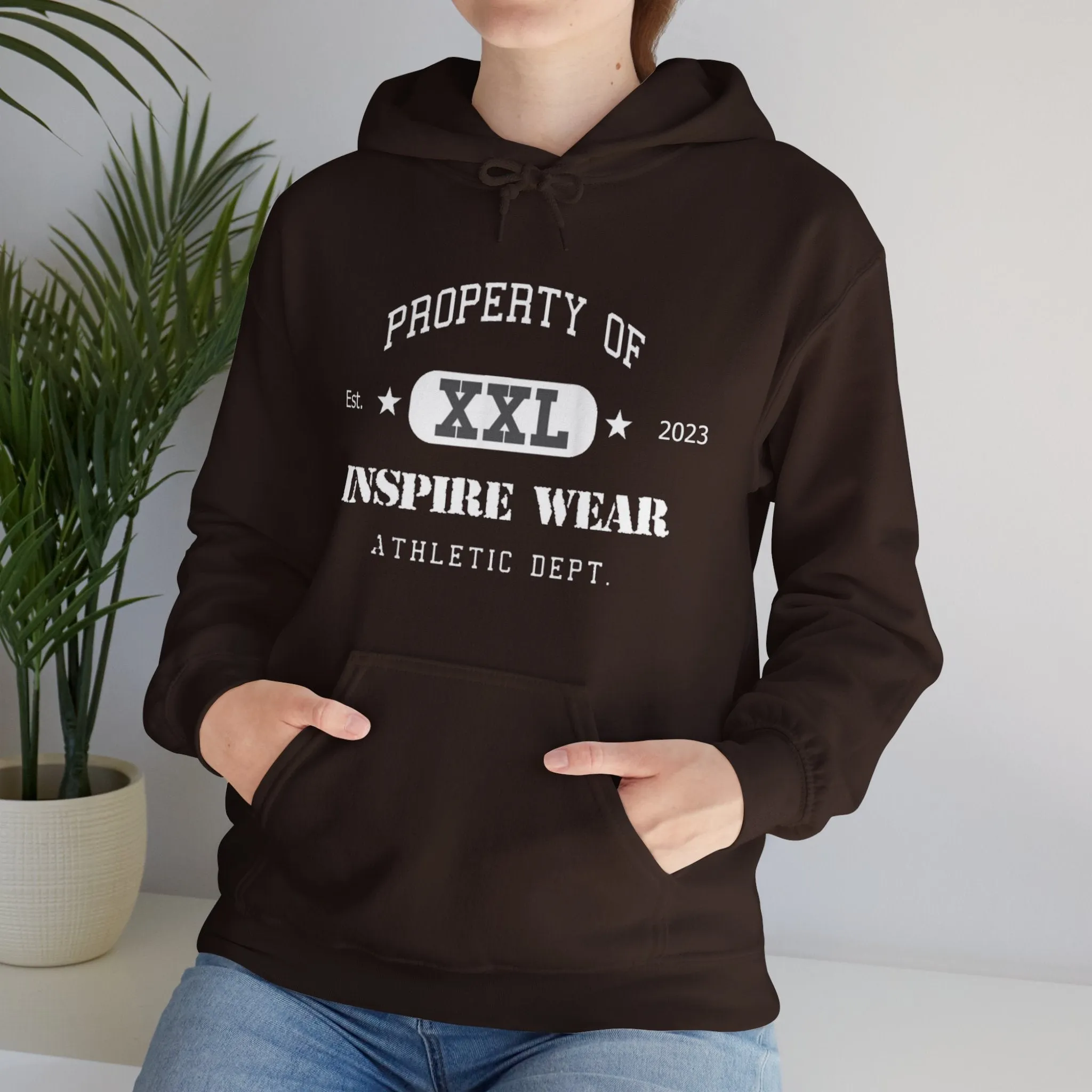 Inspire Wear Athletic Unisex Heavy Blend™ Hooded Sweatshirt