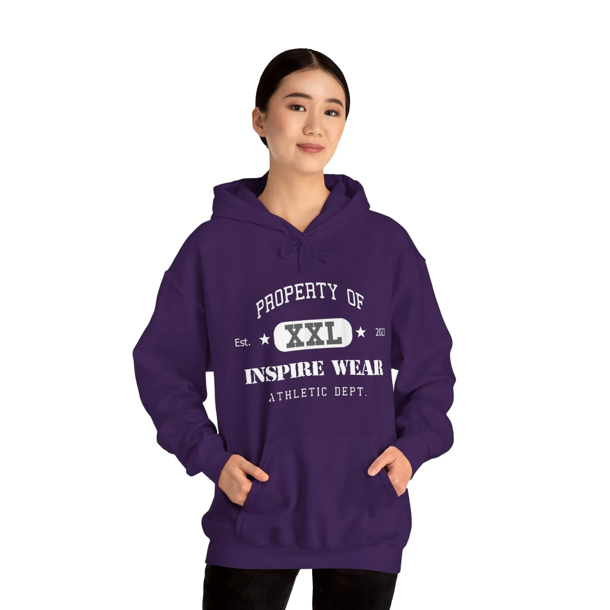 Inspire Wear Athletic Unisex Heavy Blend™ Hooded Sweatshirt
