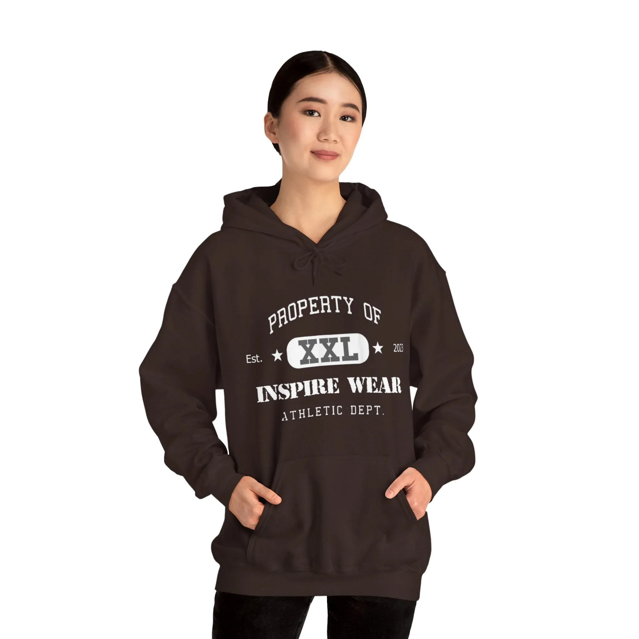 Inspire Wear Athletic Unisex Heavy Blend™ Hooded Sweatshirt