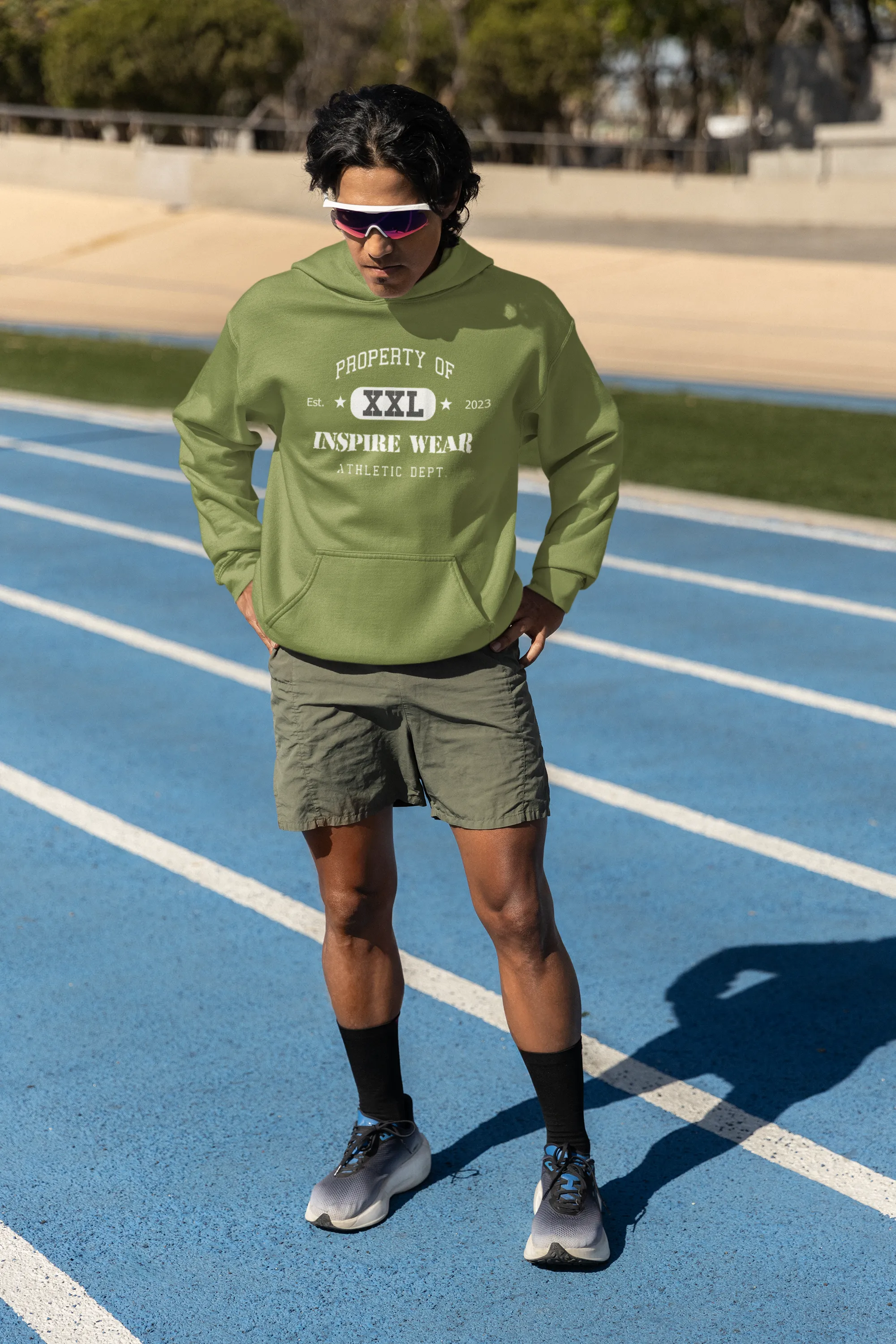 Inspire Wear Athletic Unisex Heavy Blend™ Hooded Sweatshirt