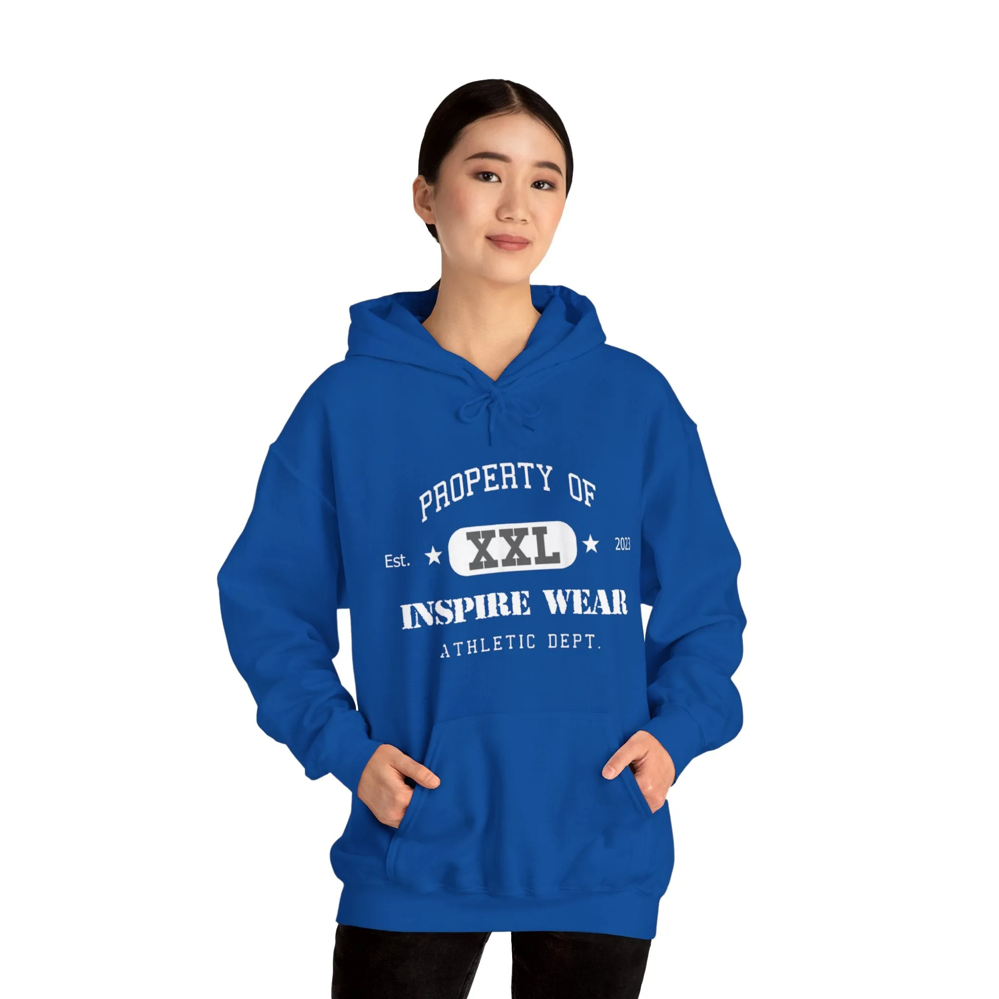 Inspire Wear Athletic Unisex Heavy Blend™ Hooded Sweatshirt