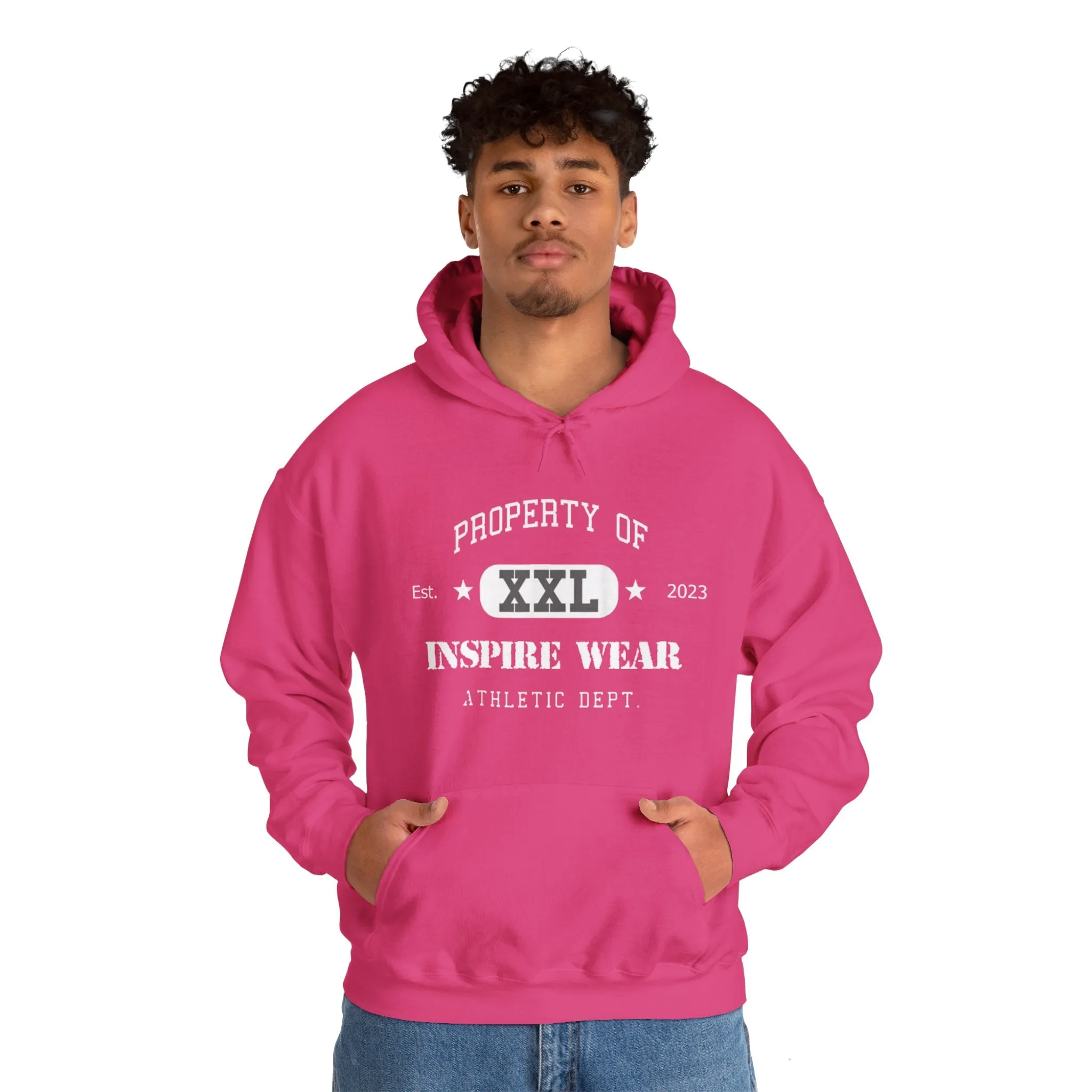 Inspire Wear Athletic Unisex Heavy Blend™ Hooded Sweatshirt
