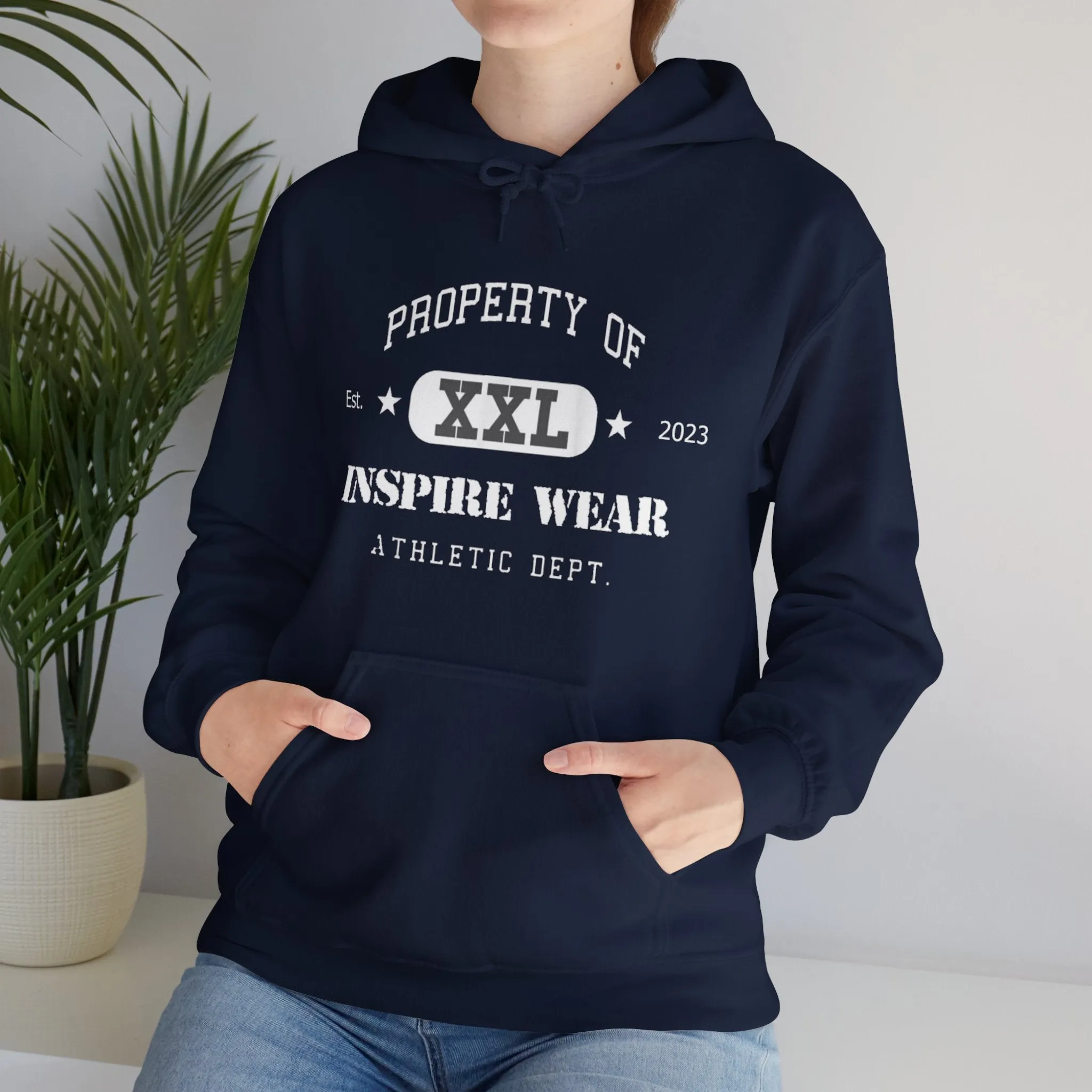 Inspire Wear Athletic Unisex Heavy Blend™ Hooded Sweatshirt