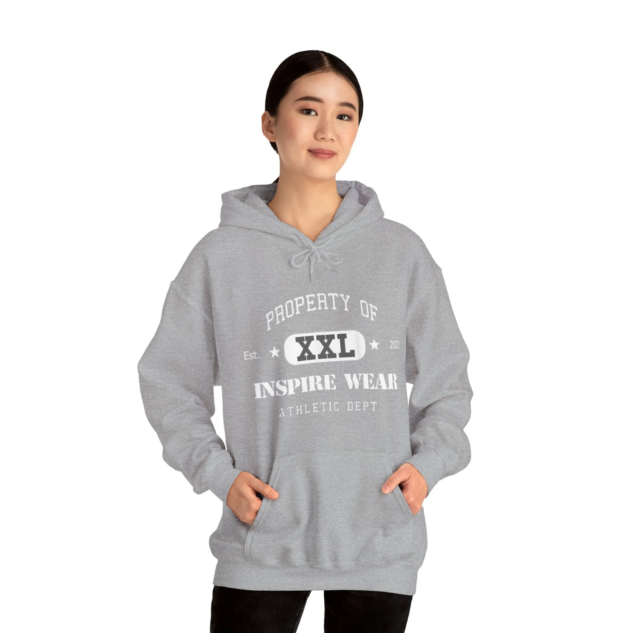 Inspire Wear Athletic Unisex Heavy Blend™ Hooded Sweatshirt