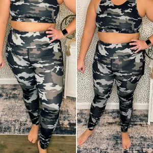 Jungle Camo Highwaist Leggings