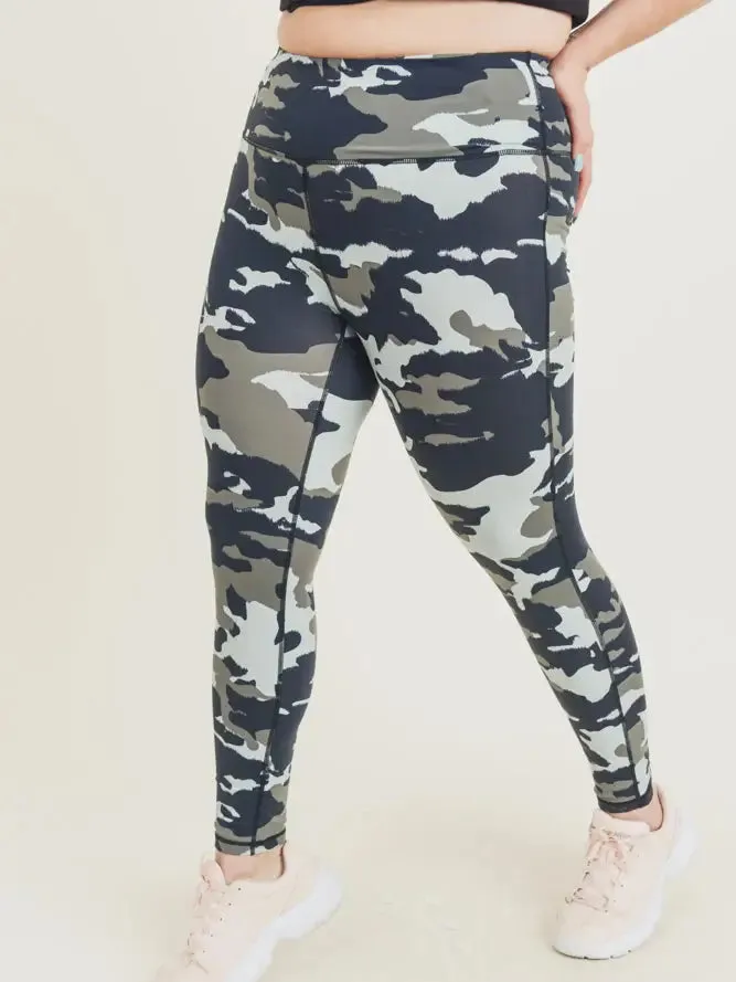 Jungle Camo Highwaist Leggings
