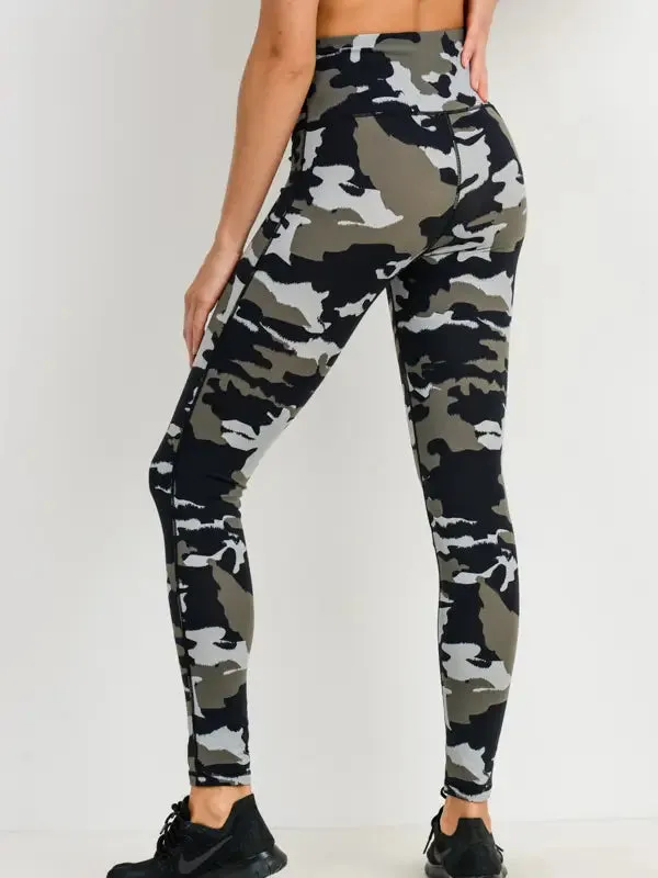 Jungle Camo Highwaist Leggings