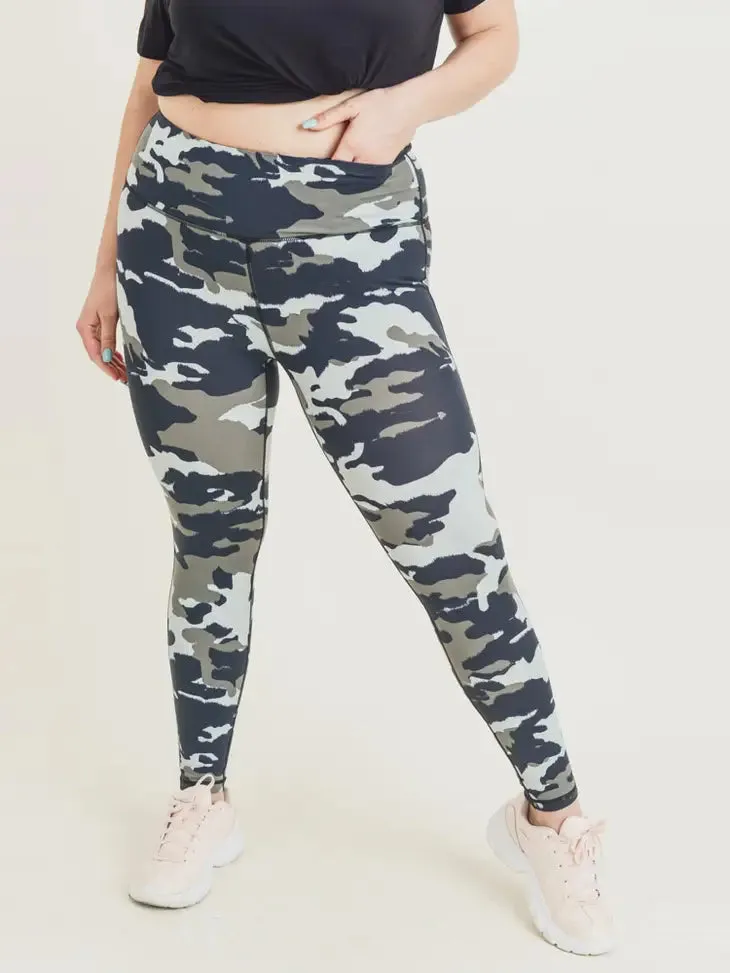 Jungle Camo Highwaist Leggings