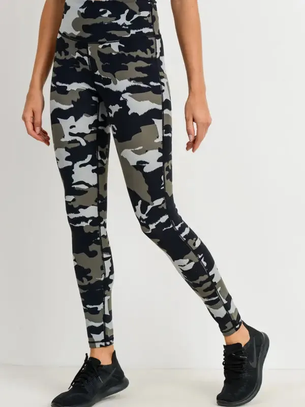 Jungle Camo Highwaist Leggings