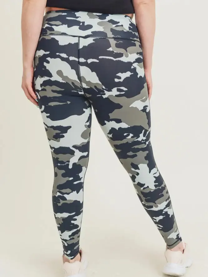 Jungle Camo Highwaist Leggings