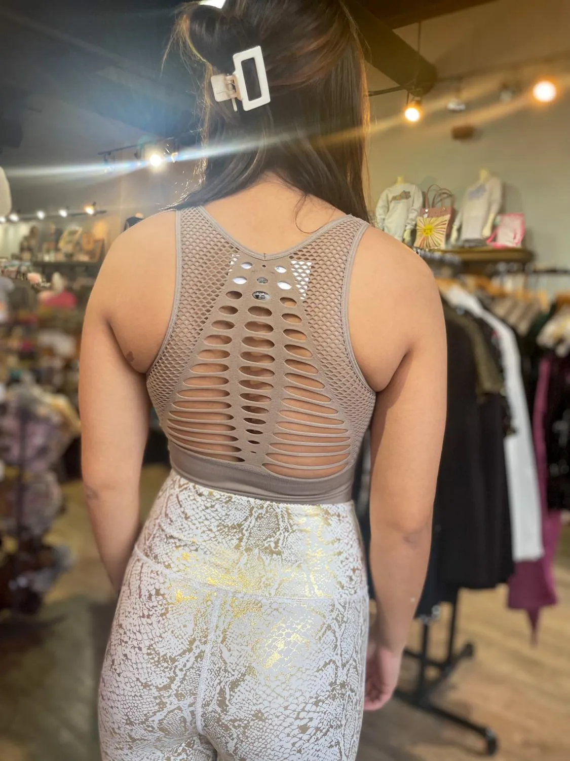 Laser Cut Seamless Sports Bra (More Colors)