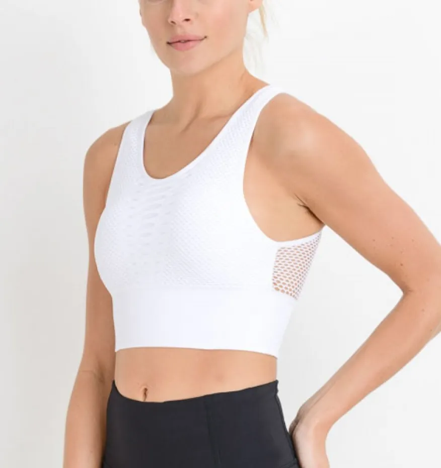 Laser Cut Seamless Sports Bra (More Colors)