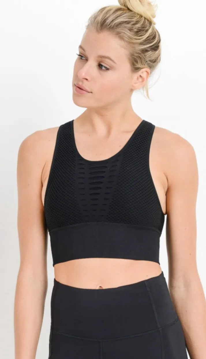 Laser Cut Seamless Sports Bra (More Colors)