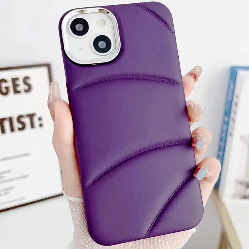 Liquid Oil Injection Silicone Frosted Phone Case For iPhone 14
