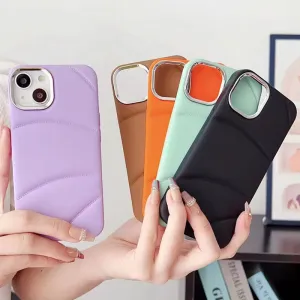 Liquid Oil Injection Silicone Frosted Phone Case For iPhone 14