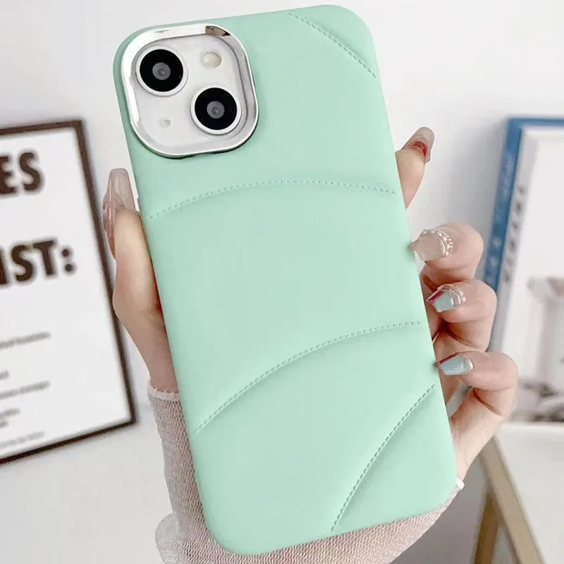 Liquid Oil Injection Silicone Frosted Phone Case For iPhone 14