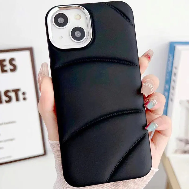 Liquid Oil Injection Silicone Frosted Phone Case For iPhone 14