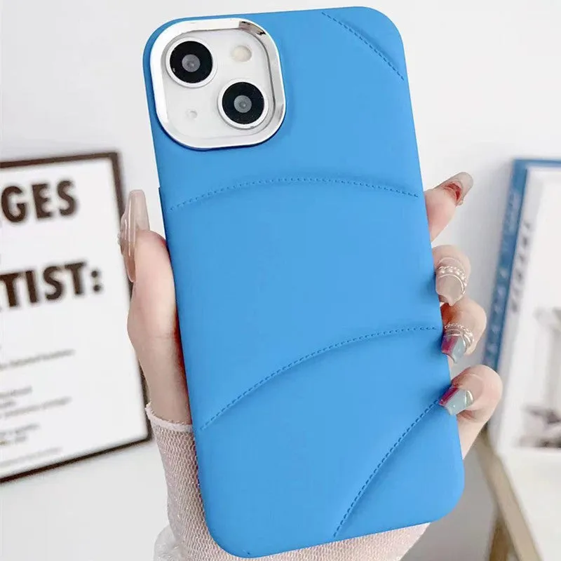 Liquid Oil Injection Silicone Frosted Phone Case For iPhone 14