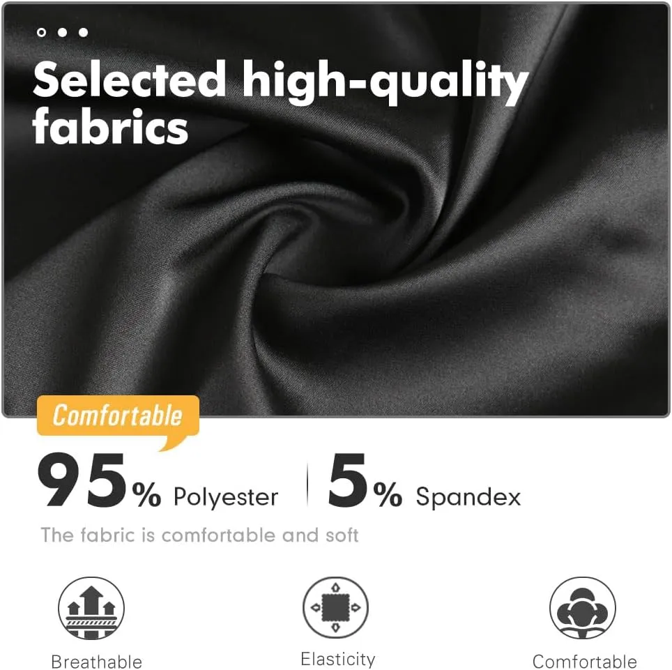 MANCYFIT Women's Half Slips for Under Dresses Slip Skirt Extender Satin Underskirt