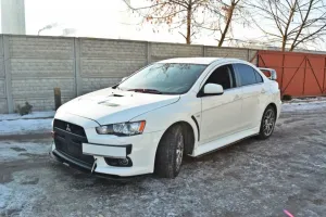 Maxton Design - RACING SIDE SKIRTS DIFFUSERS MITSUBISHI LANCER EVO X (2007-2015)