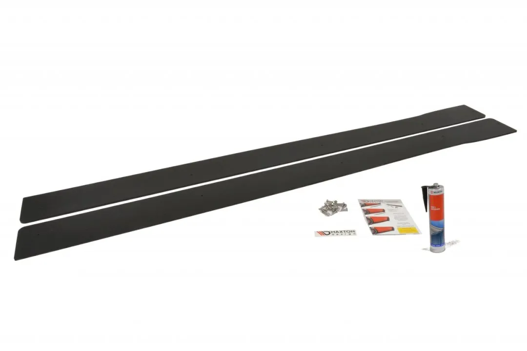 Maxton Design - RACING SIDE SKIRTS DIFFUSERS MITSUBISHI LANCER EVO X (2007-2015)