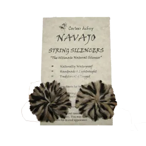 Navajo Wool Bow String Silencers